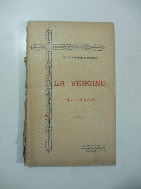 La Vergine nella lirica italiana